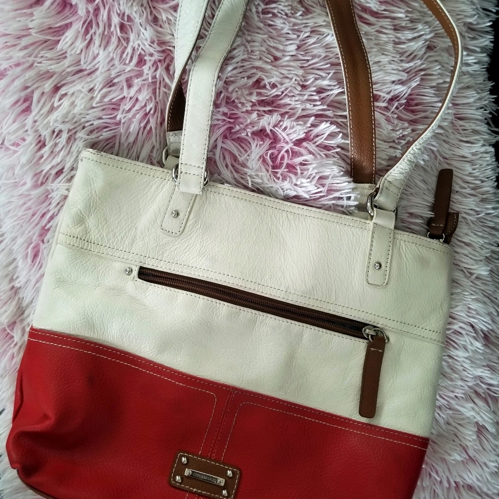 Women's two tone shoulder bag